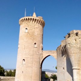 Castell de Bellver Turm Brücke